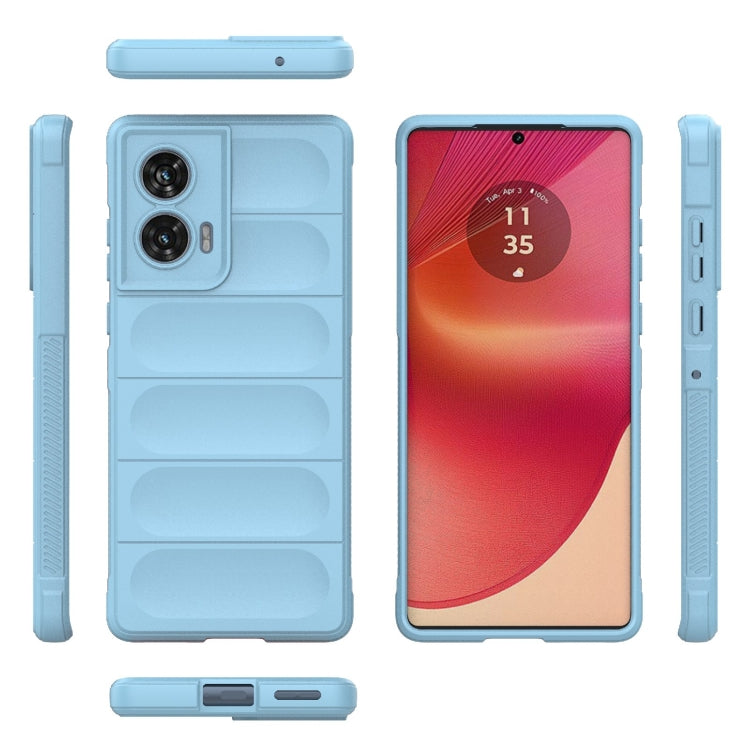 For Motorola Edge 50 Fusion 5G Global Magic Shield TPU + Flannel Phone Case