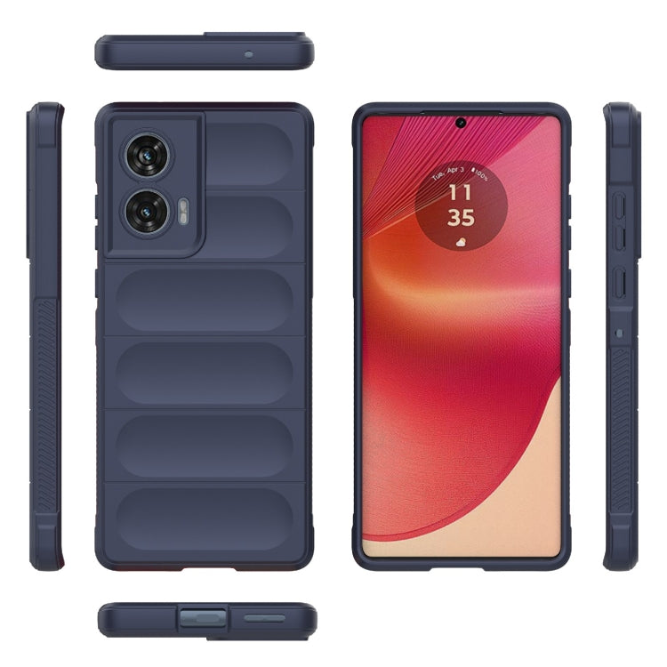 For Motorola Edge 50 Fusion 5G Global Magic Shield TPU + Flannel Phone Case