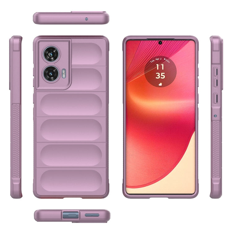 For Motorola Edge 50 Fusion 5G Global Magic Shield TPU + Flannel Phone Case