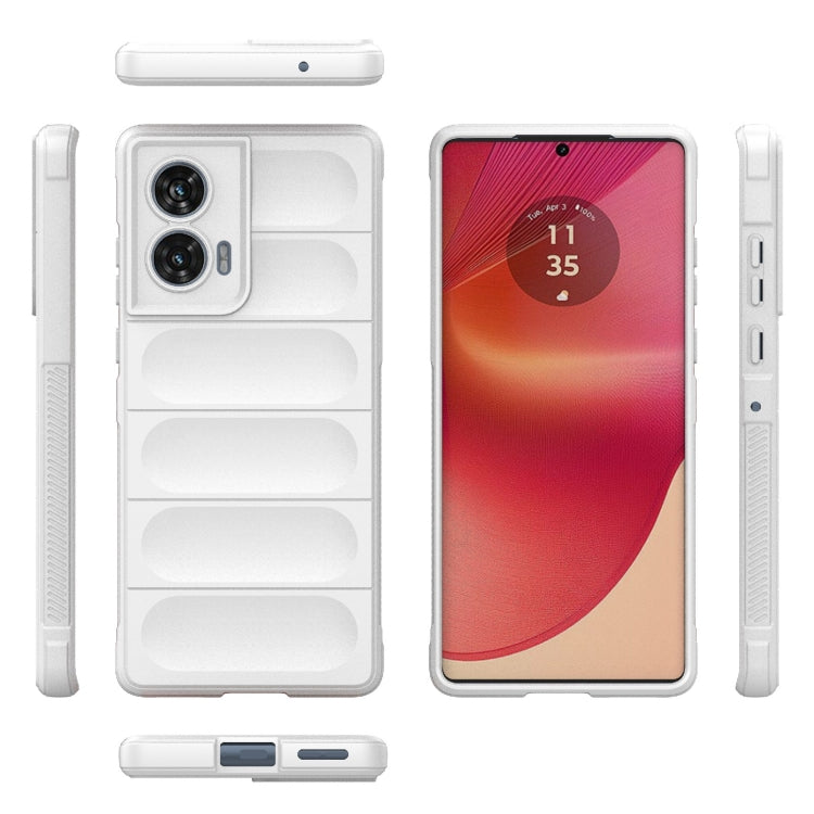 For Motorola Edge 50 Fusion 5G Global Magic Shield TPU + Flannel Phone Case