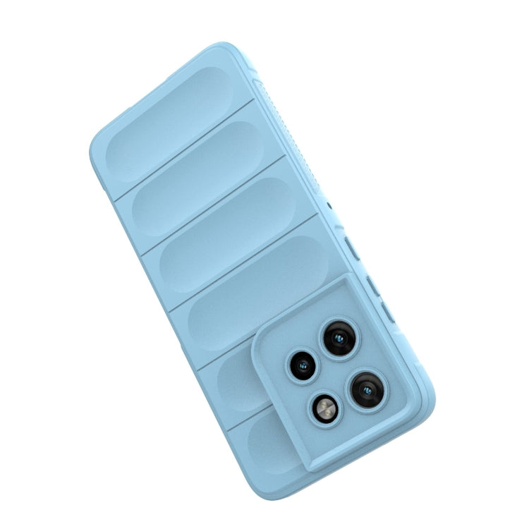 For Motorola Edge 50 Neo Magic Shield TPU + Flannel Phone Case