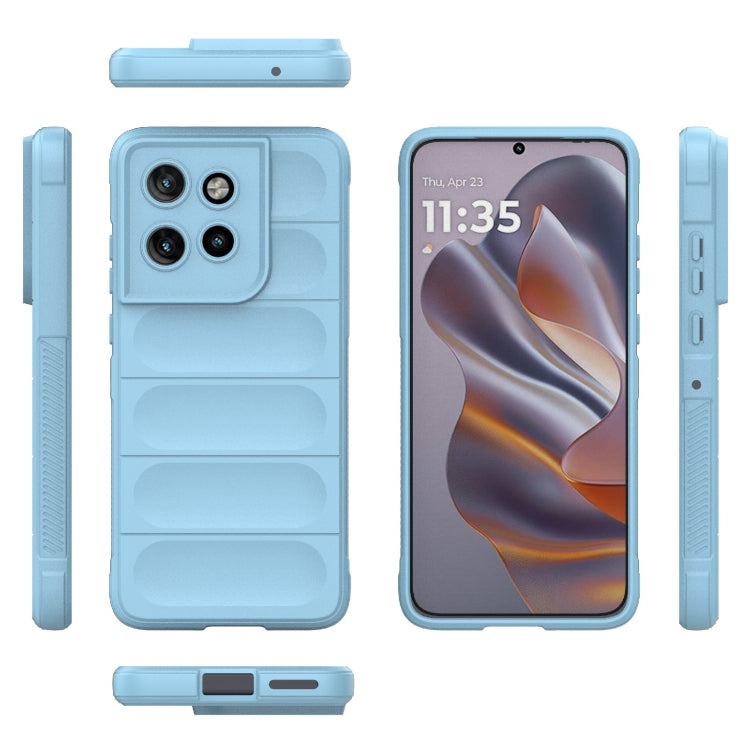For Motorola Edge 50 Neo Magic Shield TPU + Flannel Phone Case
