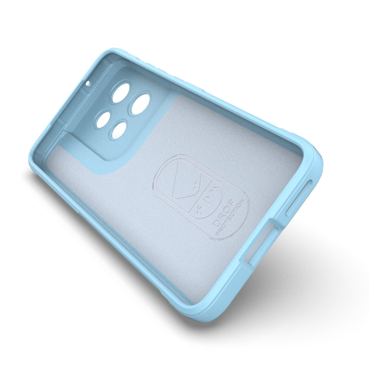 For Motorola Edge 50 Neo Magic Shield TPU + Flannel Phone Case