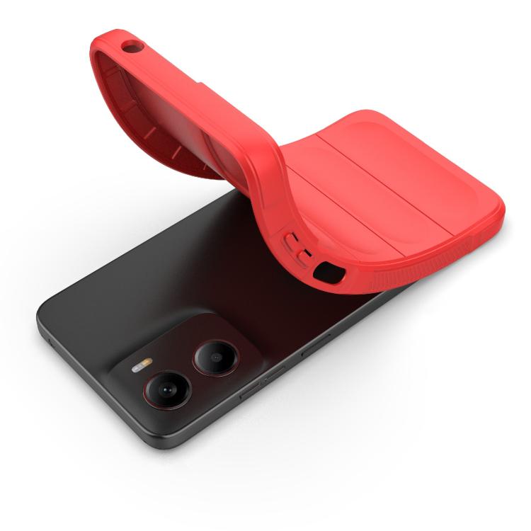 For Motorola Moto G05 4G / E15 Magic Shield TPU + Flannel Phone Case
