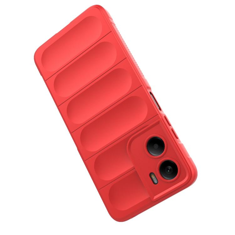 For Motorola Moto G05 4G / E15 Magic Shield TPU + Flannel Phone Case