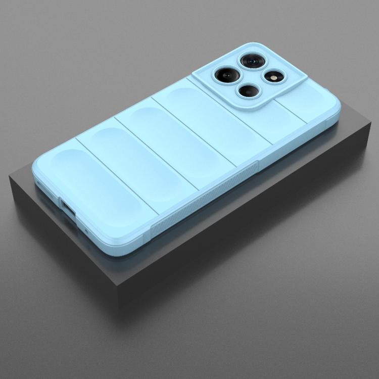For Motorola Moto G15 4G Global Magic Shield TPU + Flannel Phone Case