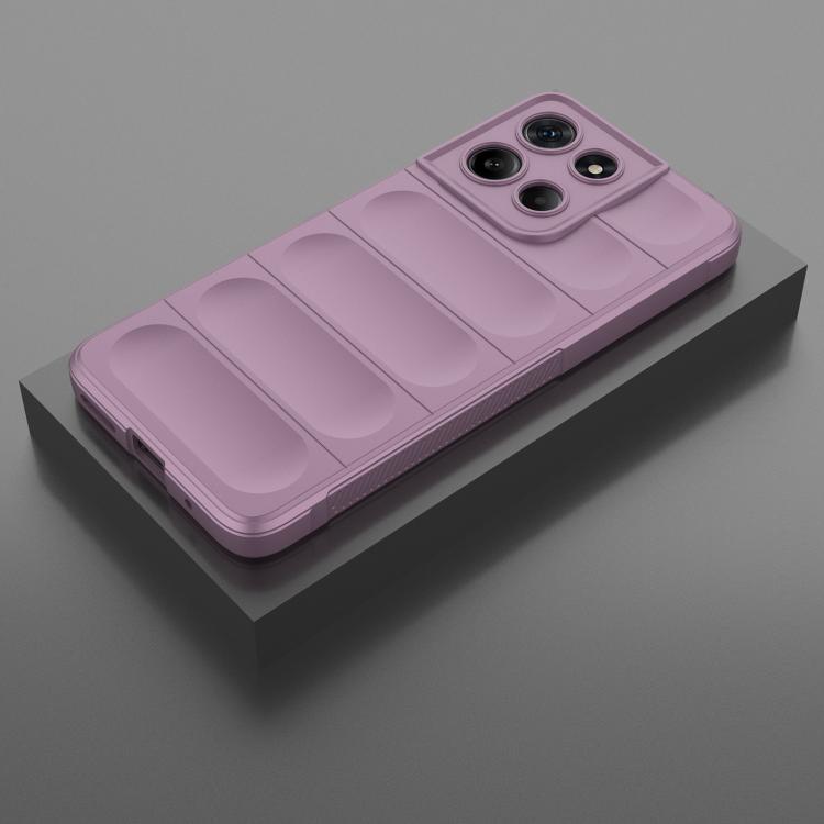 For Motorola Moto G15 4G Global Magic Shield TPU + Flannel Phone Case