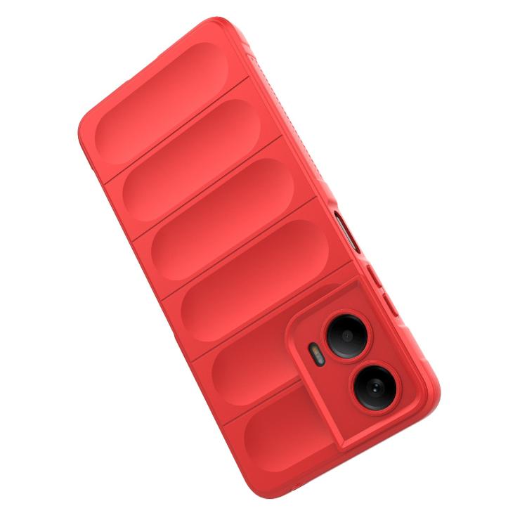 For Motorola Moto G24 4G Global Magic Shield TPU + Flannel Phone Case
