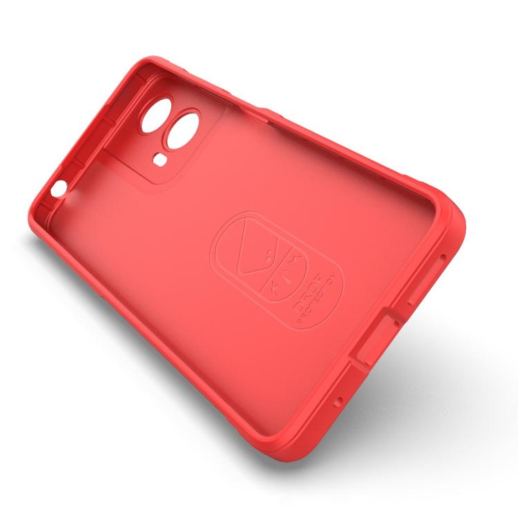 For Motorola Moto G24 4G Global Magic Shield TPU + Flannel Phone Case