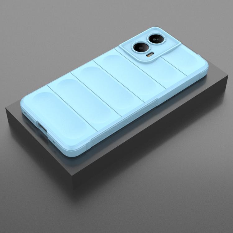 For Motorola Moto G24 4G Global Magic Shield TPU + Flannel Phone Case