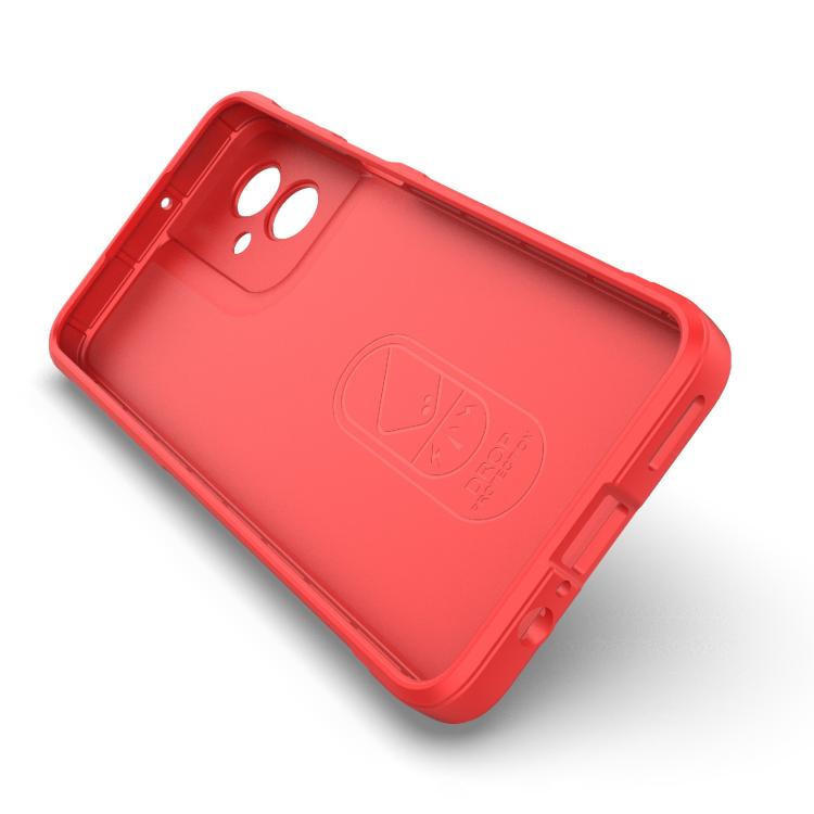 For Motorola Moto G55 5G Global Magic Shield TPU + Flannel Phone Case