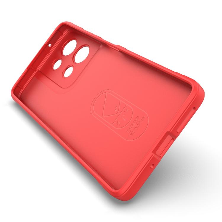 For Motorola Moto G75 5G Global Magic Shield TPU + Flannel Phone Case