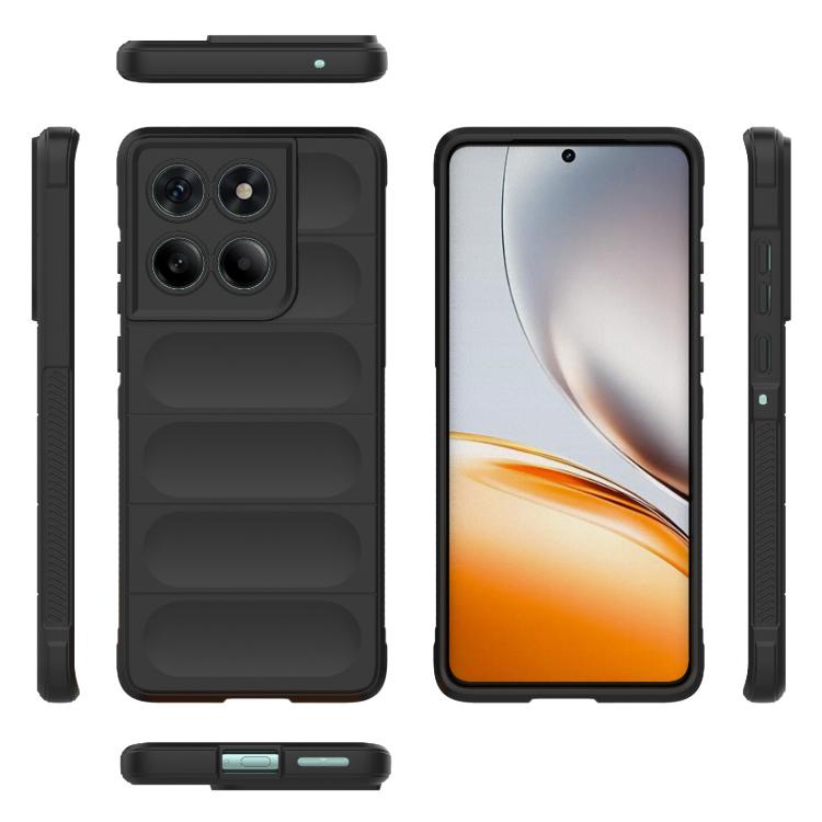 For Motorola Edge 60 Fusion 5G Global Magic Shield TPU + Flannel Phone Case