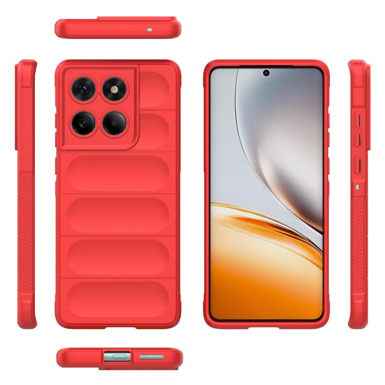 For Motorola Edge 60 Fusion 5G Global Magic Shield TPU + Flannel Phone Case