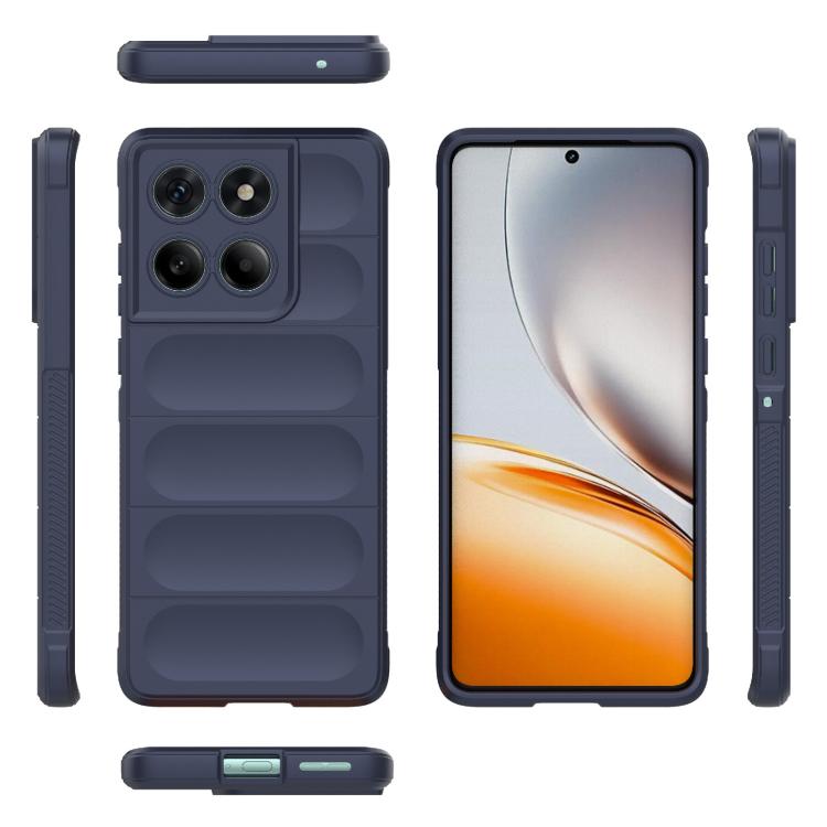For Motorola Edge 60 Fusion 5G Global Magic Shield TPU + Flannel Phone Case