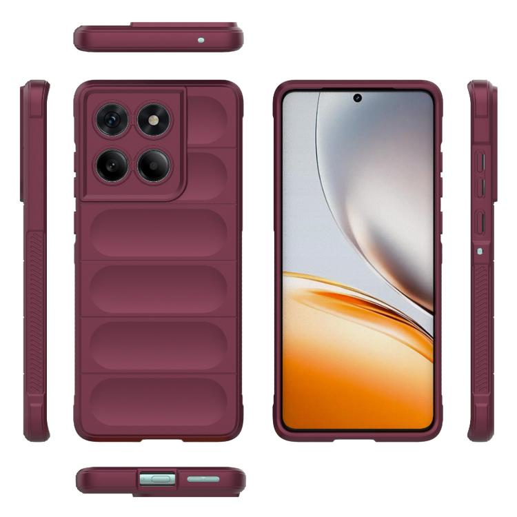 For Motorola Edge 60 Fusion 5G Global Magic Shield TPU + Flannel Phone Case
