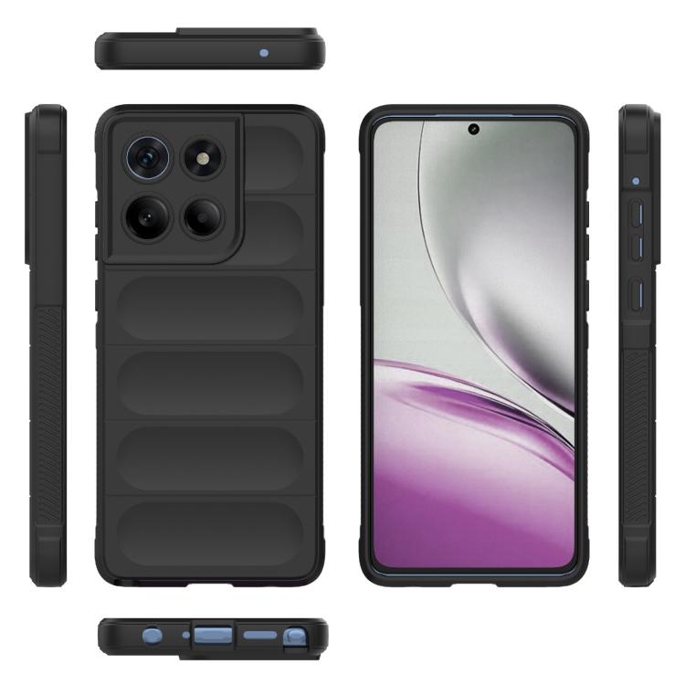 For Motorola Edge 60 Stylus 5G Global Magic Shield TPU + Flannel Phone Case