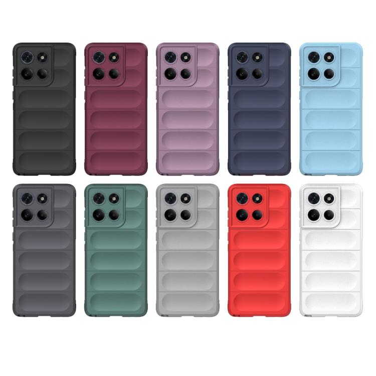 For Motorola Edge 60 Stylus 5G Global Magic Shield TPU + Flannel Phone Case