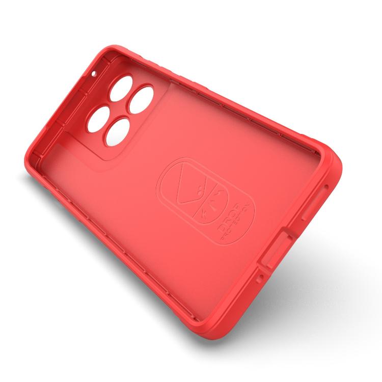 For Motorola Edge 60 Pro 5G Magic Shield TPU + Flannel Phone Case