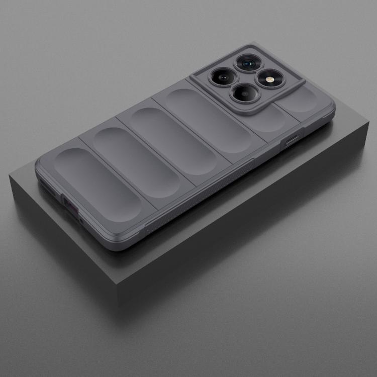 For Motorola Edge 60 Pro 5G Magic Shield TPU + Flannel Phone Case