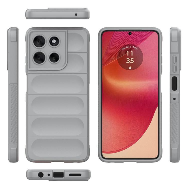 For Motorola Moto G56 5G Magic Shield TPU + Flannel Phone Case