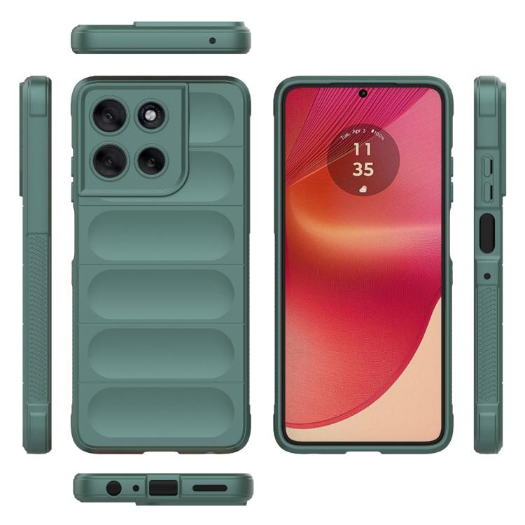 For Motorola Moto G56 5G Magic Shield TPU + Flannel Phone Case