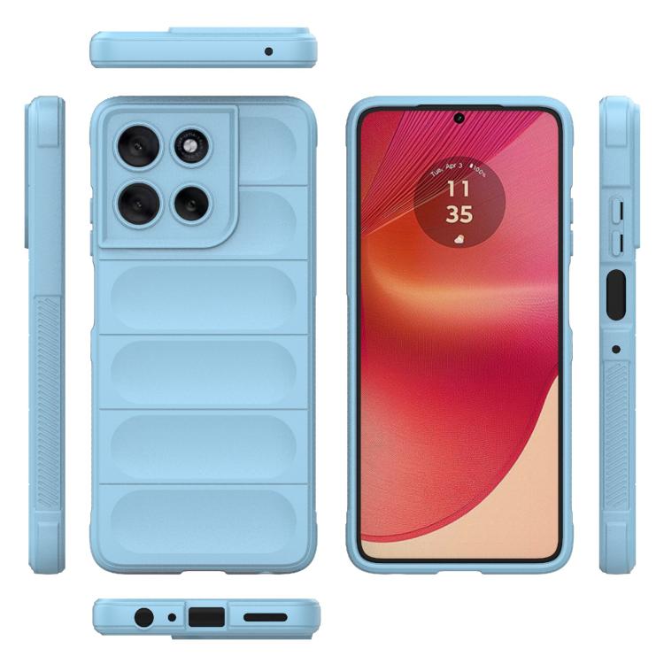 For Motorola Moto G56 5G Magic Shield TPU + Flannel Phone Case