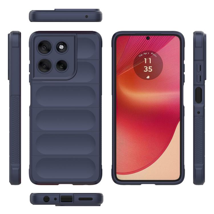 For Motorola Moto G56 5G Magic Shield TPU + Flannel Phone Case