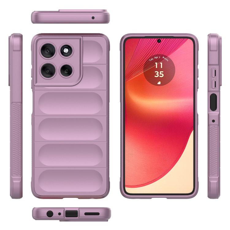 For Motorola Moto G56 5G Magic Shield TPU + Flannel Phone Case