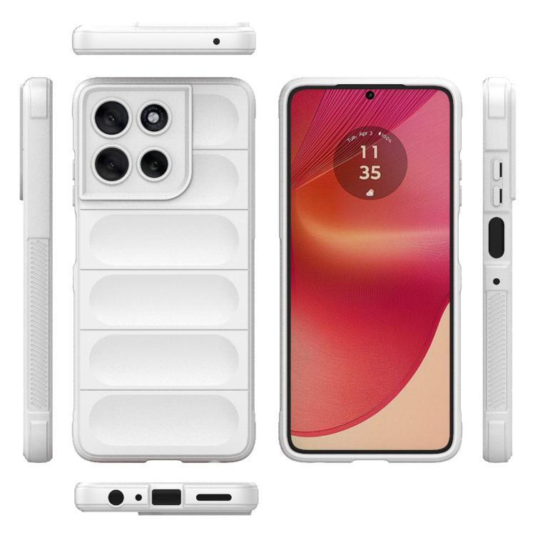 For Motorola Moto G56 5G Magic Shield TPU + Flannel Phone Case