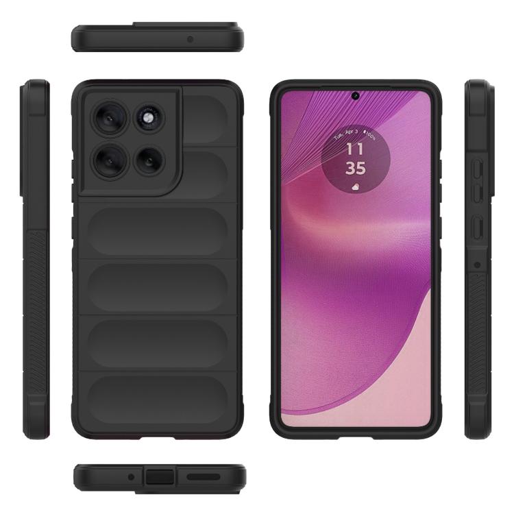 For Motorola Moto G86 5G Magic Shield TPU + Flannel Phone Case
