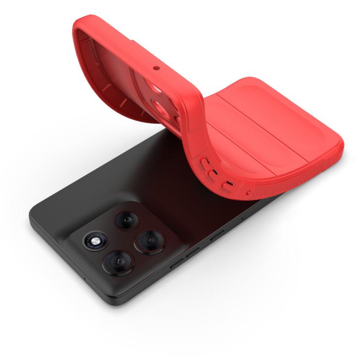 For Motorola Moto G86 5G Magic Shield TPU + Flannel Phone Case
