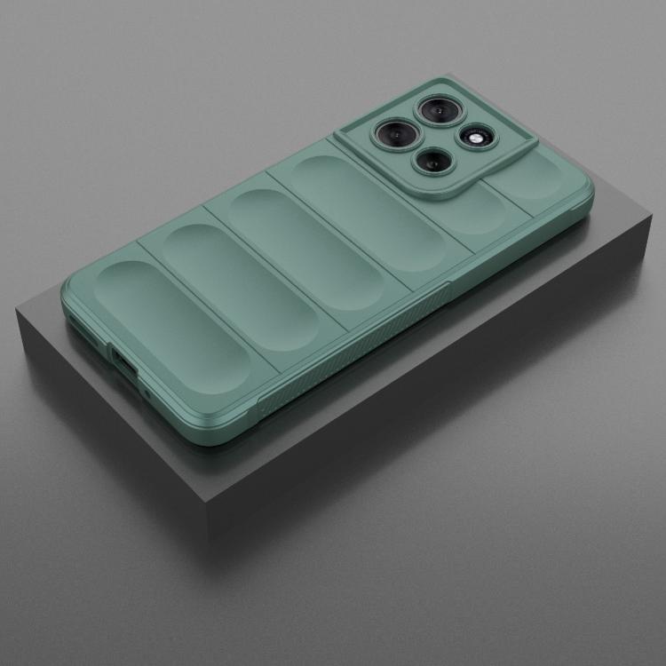 For Motorola Moto G86 5G Magic Shield TPU + Flannel Phone Case