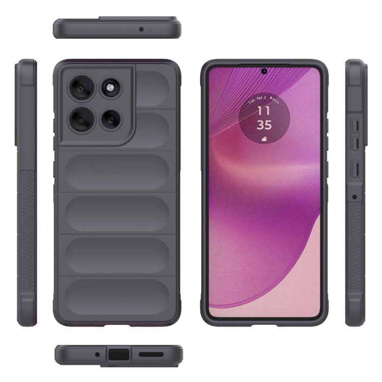 For Motorola Moto G86 5G Magic Shield TPU + Flannel Phone Case