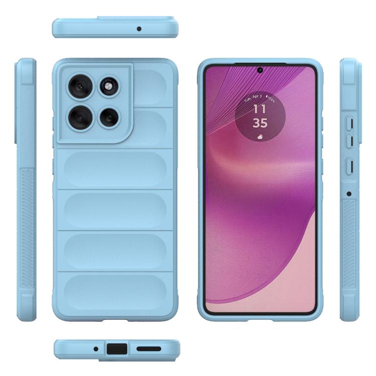 For Motorola Moto G86 5G Magic Shield TPU + Flannel Phone Case
