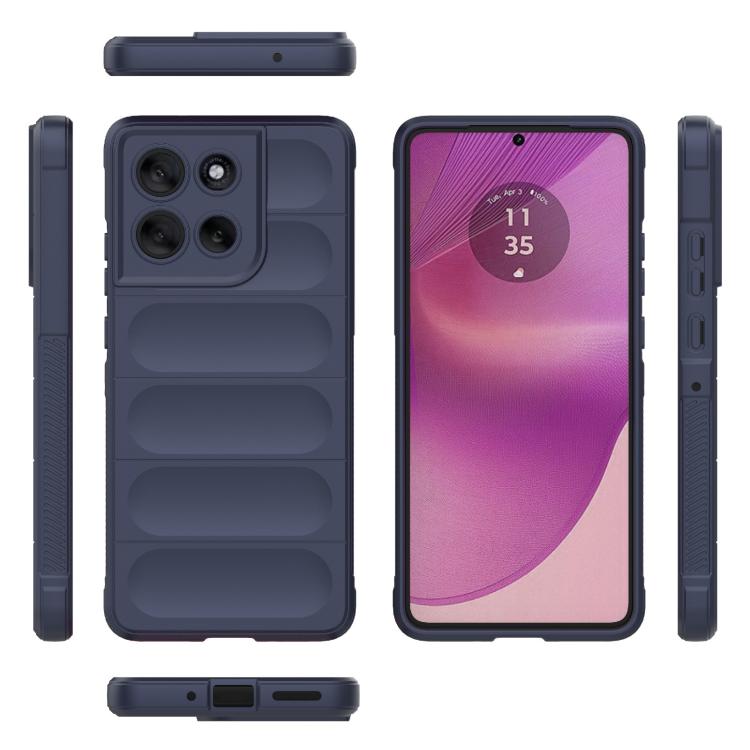 For Motorola Moto G86 5G Magic Shield TPU + Flannel Phone Case