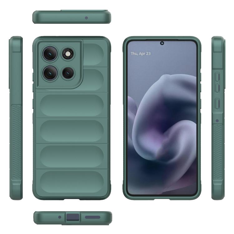 For Motorola Moto G86 Power Magic Shield TPU + Flannel Phone Case