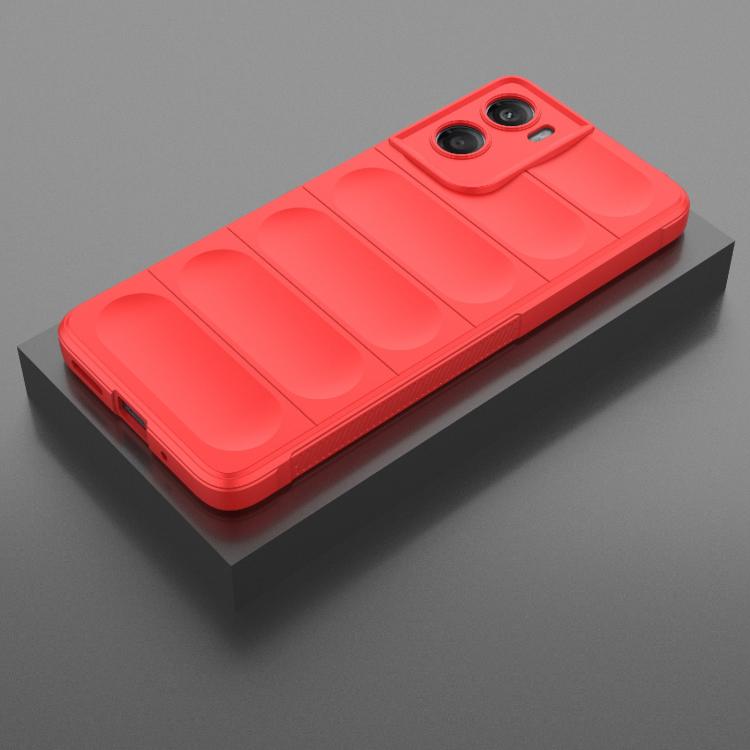 For Motorola Moto G06 4G Global Magic Shield TPU + Flannel Phone Case