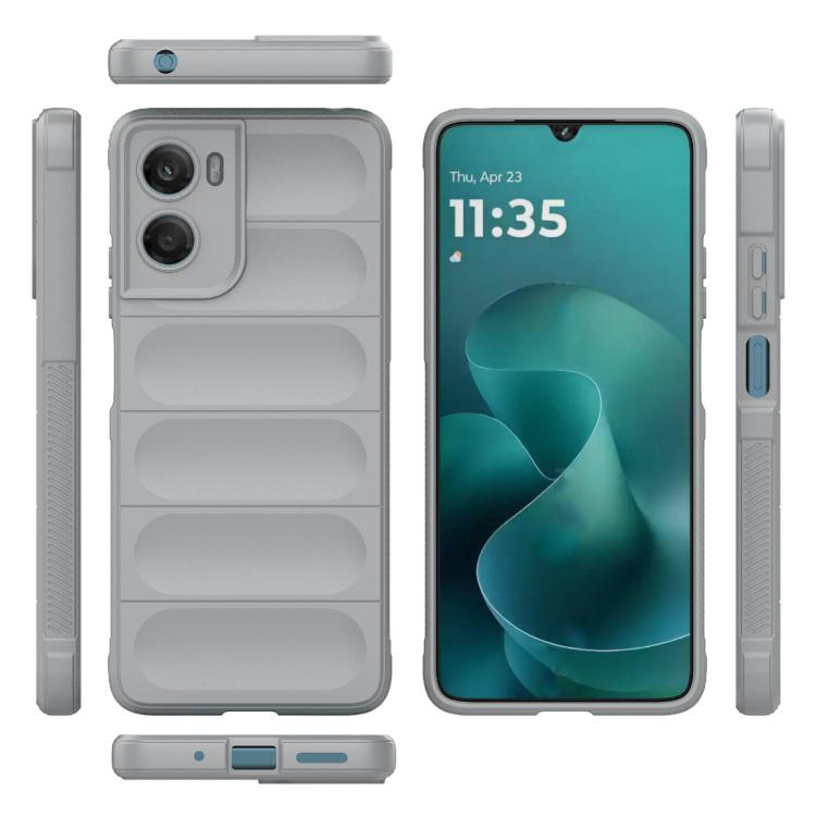 For Motorola Moto G06 4G Global Magic Shield TPU + Flannel Phone Case