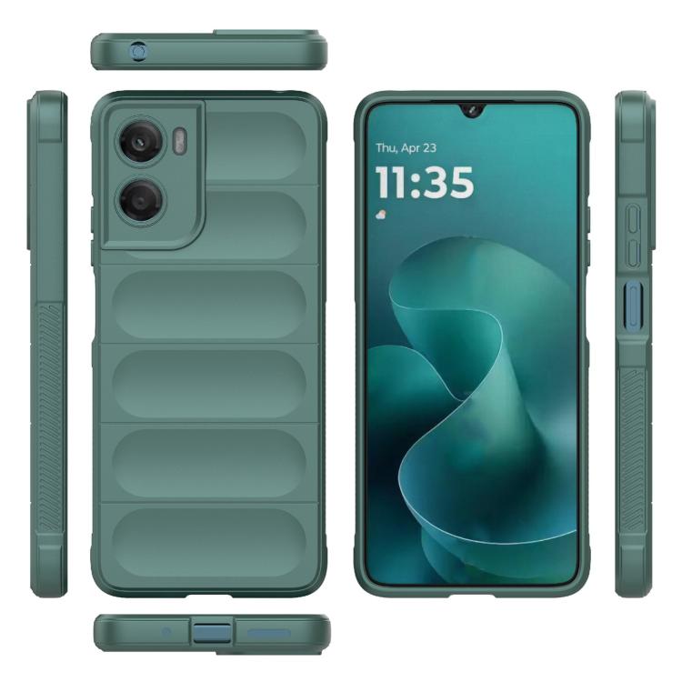For Motorola Moto G06 4G Global Magic Shield TPU + Flannel Phone Case