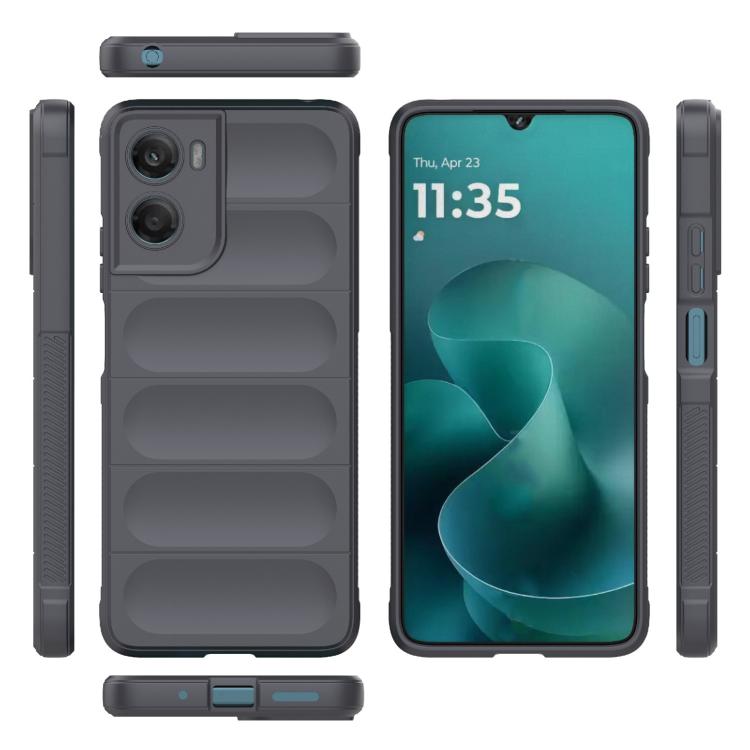 For Motorola Moto G06 4G Global Magic Shield TPU + Flannel Phone Case