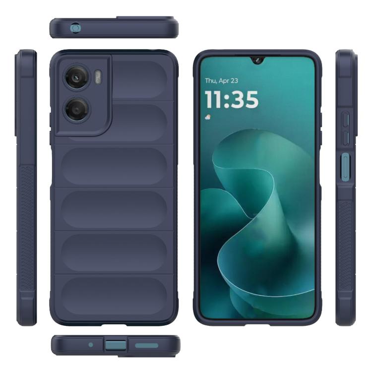 For Motorola Moto G06 4G Global Magic Shield TPU + Flannel Phone Case
