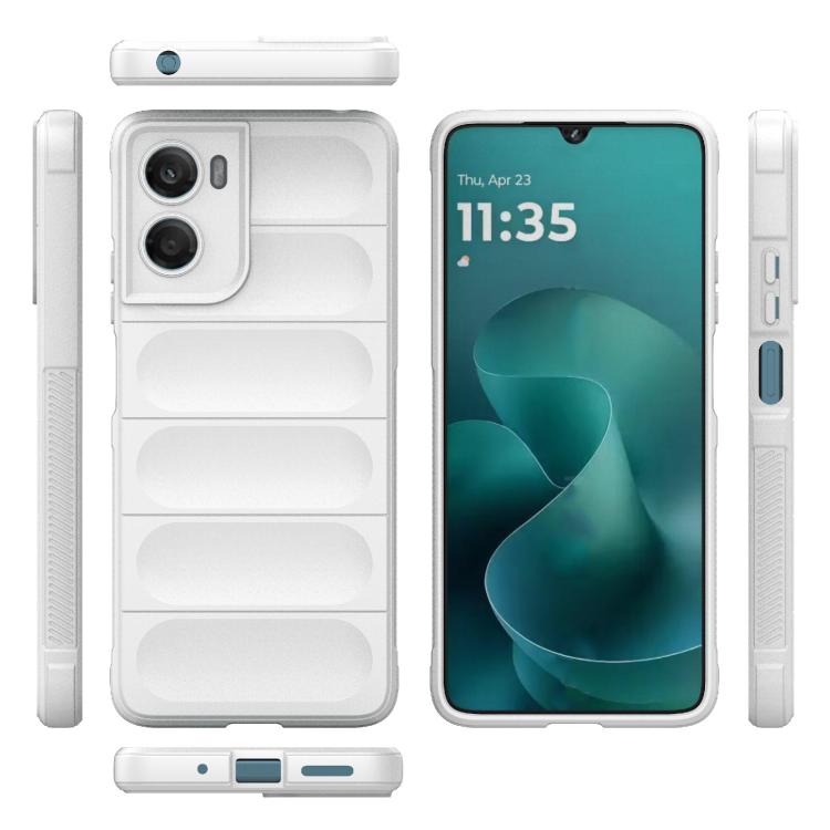 For Motorola Moto G06 4G Global Magic Shield TPU + Flannel Phone Case