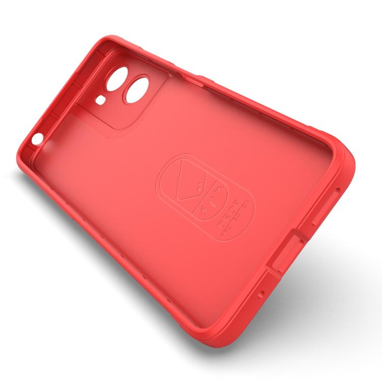 For Motorola Moto G06 4G Global Magic Shield TPU + Flannel Phone Case