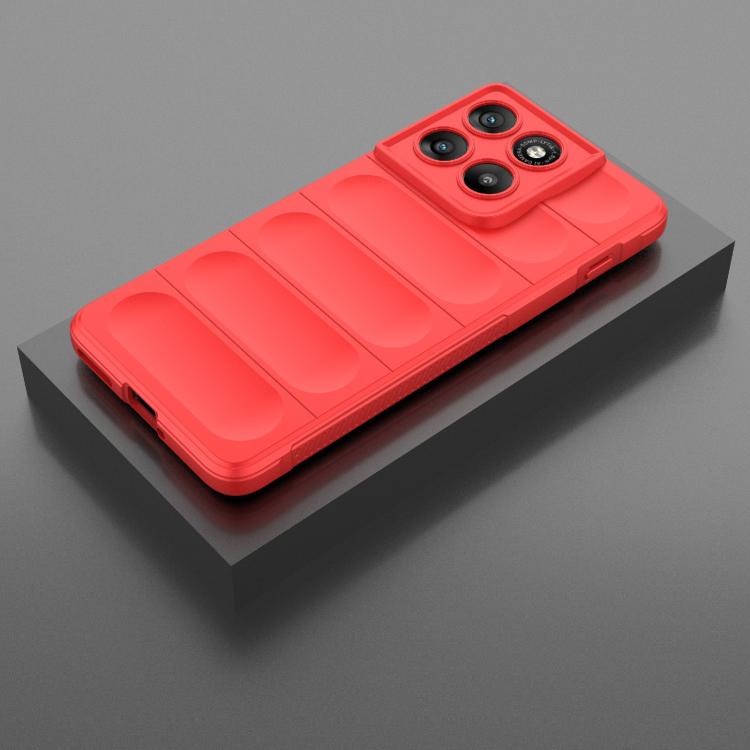 For Motorola Edge 70 5G Global Magic Shield TPU + Flannel Phone Case