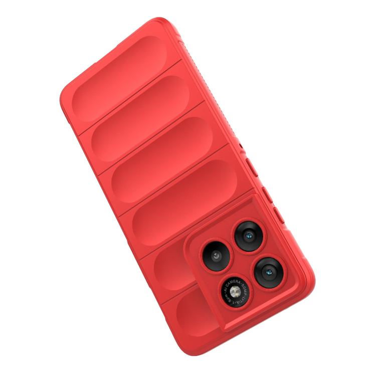 For Motorola Edge 70 5G Global Magic Shield TPU + Flannel Phone Case