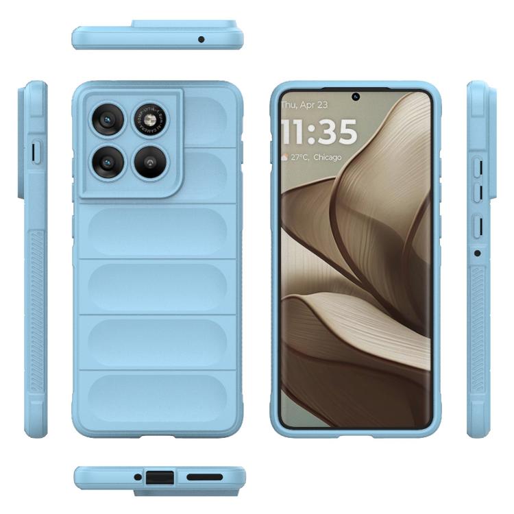 For Motorola Edge 70 5G Global Magic Shield TPU + Flannel Phone Case