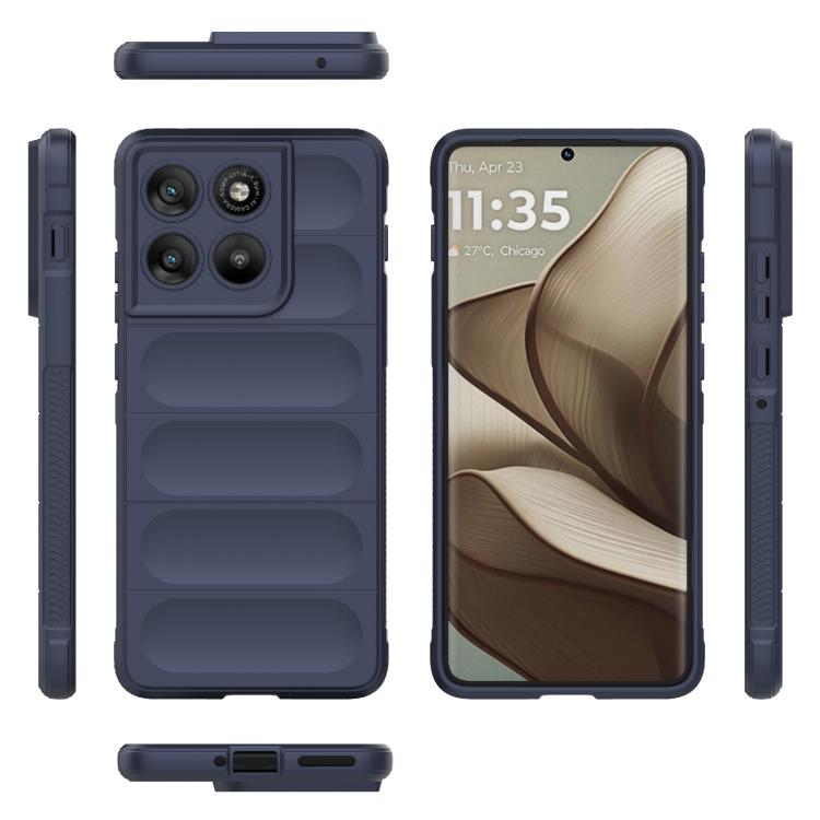 For Motorola Edge 70 5G Global Magic Shield TPU + Flannel Phone Case