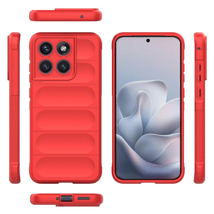 For Motorola Edge 70 Fusion 5G Global Magic Shield TPU + Flannel Phone Case