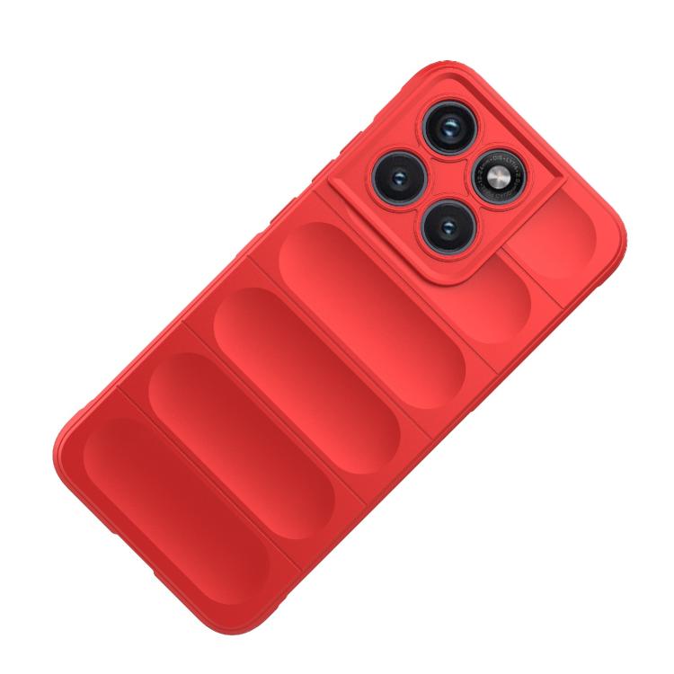 For Motorola Edge 70 Fusion 5G Global Magic Shield TPU + Flannel Phone Case